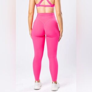 PARAGON hot pink high waist Empower Sculptseam Plus Pocket Legging